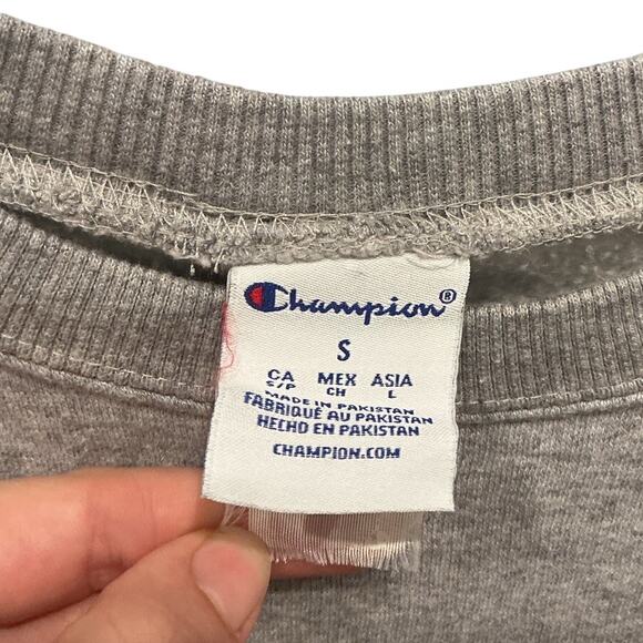Vintage Champion Sweatshirt UNG UNC Greensboro NC Grey Tarheels 90s Collegiate - Picture 3 of 8